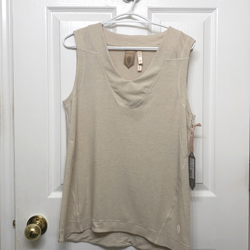 NWT - Indygena/Indyeva Cream top